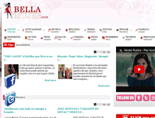 Tablet Screenshot of bellamujer.com